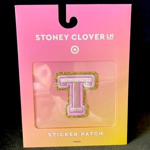 New Stoney Clover Lane x Target letter T patch
